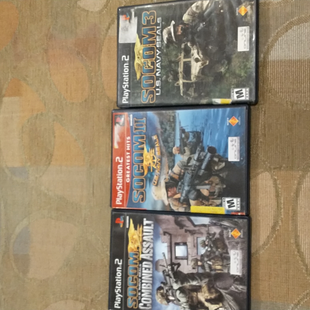 PS2 Socom bundle
